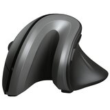 Trust Verro ergonomska brezžična miška, črna | Shoptok.si