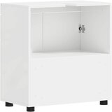  Set ormarića za kupaonicu s pohranom TULUM Visoki sjaj bijela | shoptok.hr