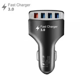 avtopolnilec 4 x usb vhod, moč 7A, 3.0 qualcom - adapter