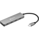 Sandberg USB-C na 4 x USB-C razdelilnik | Shoptok.si