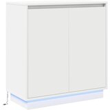 vidaXL Stranska omarica z vrati Bela 71 x 34,5 x 75 cm Konstruiran les, (5000044204) Cene