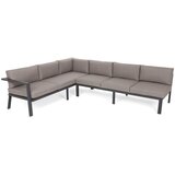  Kutni set u sivoj/taupe boji Miami | shoptok.hr