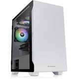 S100 white micro micro case, tempered glass, 1x 120mm fan