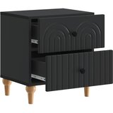  Noćni ormar s ladicama Crna 43 x 34,5 x 48 cm Konstruirano drvo | shoptok.hr