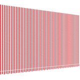  Zamjenska tkanina za tendu crveno-bijela prugasta 6 x 3,5 m | shoptok.hr