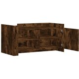  Stolić za kavu boja dimljenog hrasta 100 x 50 x 50 cm od drva | Eponuda.com