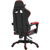 vidaXL Gaming stol rdeče umetno usnje | Shoptok.si