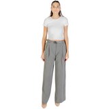Liu Jo Lahkotne hlače & Harem hlače ECS PANT.PIEGHE MF5269 TS224 Siva | Shoptok.si