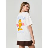 Sinsay Pamučna majica s printom Garfield | shoptok.hr