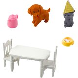  Rođendanski set Lutka Životinje Pas Mačka Stolni pribor | shoptok.hr