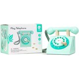 Classic World Drvena igračka Plavi retro telefon | ePonuda.com