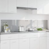  Kuhinjski zid 2 pcs Svijetlo siva 100 x 40 cm | shoptok.hr