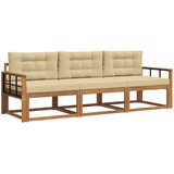  Set vanjskih sofa 3 kom. Prirodna i bež | shoptok.hr