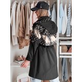 DStreet Kurtka damska przejściowa parka FERIPARKA czarna | Shoptok.si