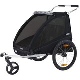Thule Coaster XT dečja prikolica za bicikl i kolica - Black | Eponuda.com