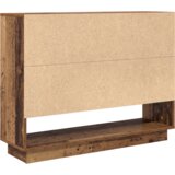 vidaXL s policom s vratima Staro drvo 97 x 29 x 75 cm Konstruirano drvo | shoptok.hr