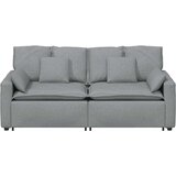  Modularna sofa s jastucima svijetlosiva | Shoptok.si