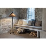 Markslöjd Crna/siva stojeća svjetiljka s tekstilnim sjenilom (visina 140 cm) Plisado – | shoptok.hr