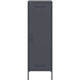 vidaXL Visoka omara antracitna 36x39x113 cm jeklo | Shoptok.si