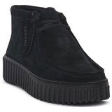 Clarks Gležnjarji TORHILL MOSS Črna Cene