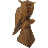  Drvena skulptura sove, 45 x 21 cm Cijene