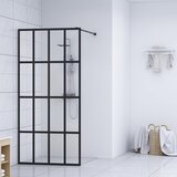 vidaXL Pregrada za tu&scaron;iranje od prozirnog kaljenog stakla 140 x 195 cm cijene
