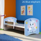  Otroška postelja ACMA z motivom, stranska wenge 180x80 cm 26 Blue Elephant | Shoptok.si