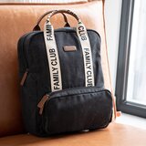 Childhome Family Club Black ruksak za previjanje 40 x 30 x 16 cm 1 kom | shoptok.hr