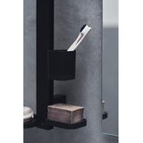 Ideal Standard Mat crna metalna zidna kupaonska polica ALU+ – | shoptok.hr