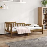  Dnevna postelja medeno rjava 80x200 cm trdna borovina, (20684877) Cene