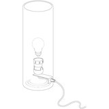 Eglo 49283 - Stona lampa BRADFORD 1xE27/60W/230V | Eponuda.com
