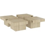 vidaXL stolić za kavu boja hrasta sonome 90 x 90 x 28 cm od iverice | shoptok.hr