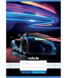 NEBULO Speti zvezek za 1. razred, črtasti, A5, 14-32, z motivom avtomobila | Shoptok.si