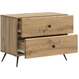  Noćni ormar Hrast artisan 62 x 34 5 x 47 5 cm Konstruirano drvo | shoptok.hr