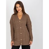 RUE PARIS Sweater-LC-SW-8008.80P-brown | Shoptok.si