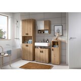 MID.YOU Kopalnica Mone, Barva Hrasta, 2-Delna | Shoptok.si
