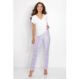 Momenti Per Me Pajamas Coco White-Lilac Cene