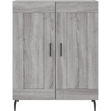  Visoka komoda siva sonome 69,5x34x180 cm od konstruiranog drva | shoptok.hr