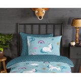 Good Morning Flanelska dječja posteljina za krevet za jednu osobu 140x200 cm Snowycorn – | shoptok.hr
