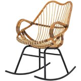 Bloomingville Gugalni fotelj v naravni barvi Reine – | Shoptok.si