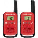Motorola Walkie Talkie, domet 4 km, 16 kanala - TLKR T42 RD, Crveni | Eponuda.ba