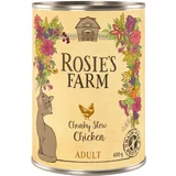 Rosie's Farm Varčno pakiranje Adult 12 x 400 g - Piščanec