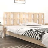 Maison Chic posteljno vzglavje - vzglavna omarica - nočna omarica 205,5x4x100 cm trdna borovina, (21704620) | Shoptok.si