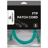 Gembird PP6-2M/G Mrezni kabl, CAT6 FTP Patch cord 2m green Cene