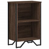 Furnova Knjižna omara rjavi hrast 50x31x74,5 cm inženirski les, (21950646) | Shoptok.si