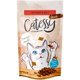  Varčno pakiranje Catessy hrustljavi prigrizki 15 x 65 g - Z govedino & sladom | shoptok.hr