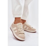 EVENTO Women's Sneakers Made Of Eco Suede Beige Arlenina | shoptok.hr