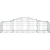  Lučne gabionske košare 3 kom 200x50x40/60 cm pocinčano željezo | shoptok.hr