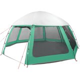  Šator za bazen s uklonjivim letvicama i mrežastim stjenkama Zelena 510 x 510 cm | Shoptok.si