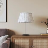 vidaXL Sjenilo za svjetiljku bijelo Ø 50 x 30 cm od pruća Cijene